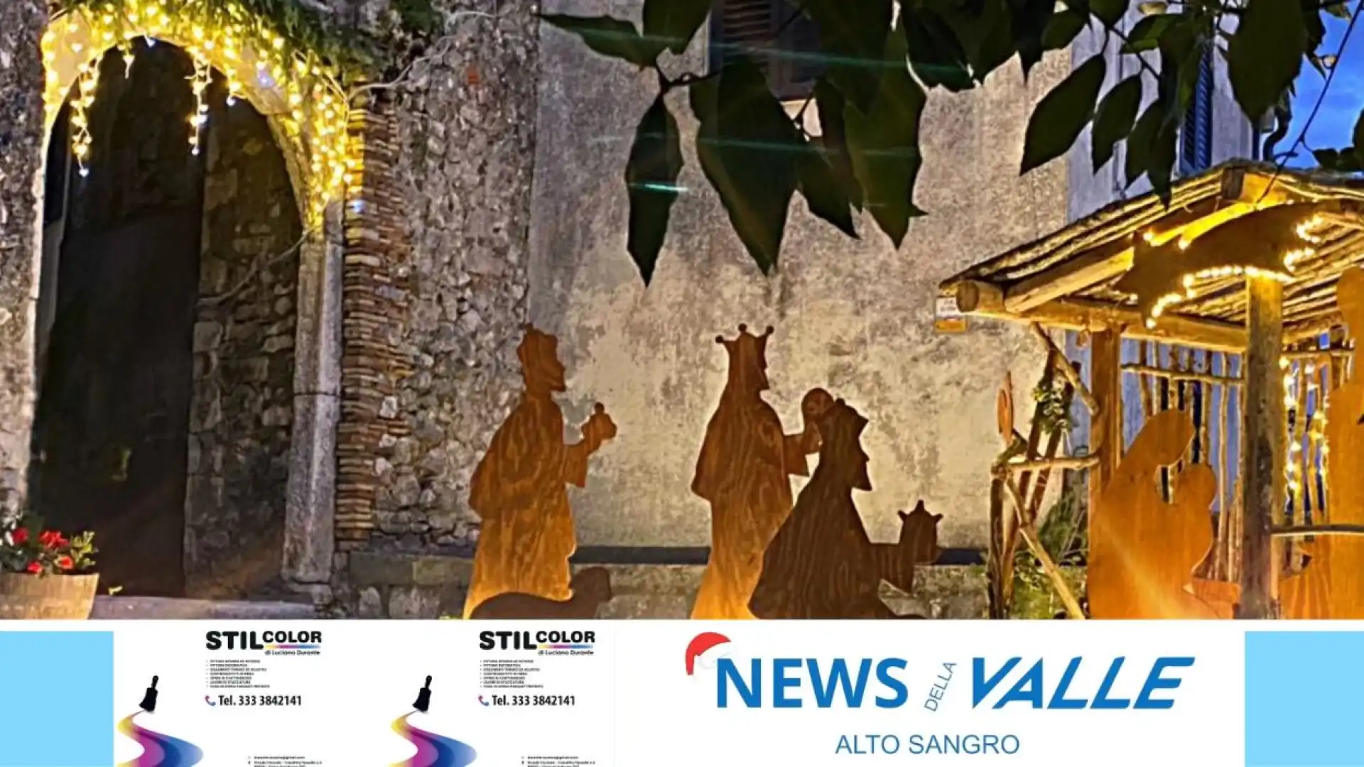 A Macchia d'Isernia, un presepe a grandezza naturale. Un progetto artistico e socio-culturale promosso dall'Associazione Origami